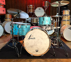 Sonor Vintage Series 4-piece Shell Pack in California Blue