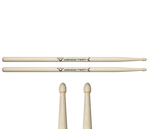 Vater Classics 8D Jazz Wood Tip Drumsticks