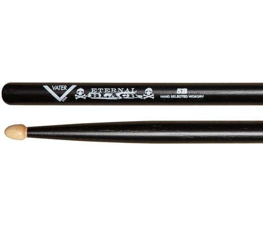 Vater Eternal Black Power 5B Nylon Tip Drumsticks