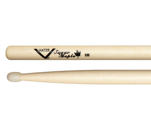 Vater Sugar Maple 5B Nylon Tip Drumsticks