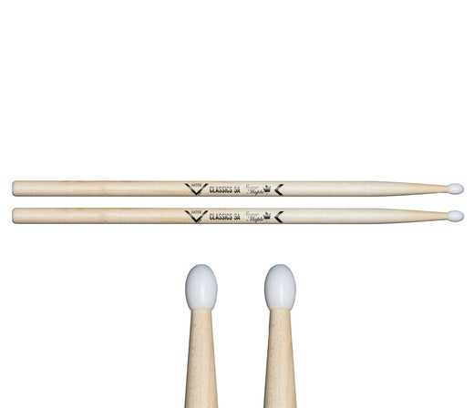 Vater Sugar Maple Classics 5A Nylon Tip Drumsticks