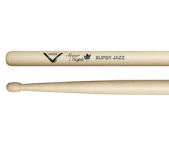 Vater Sugar Maple Super Jazz Wood Tip Drumsticks