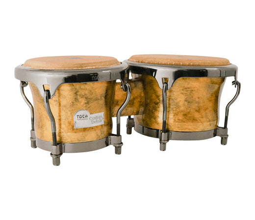 Toca Custom Deluxe Bongos in Sahara Gold