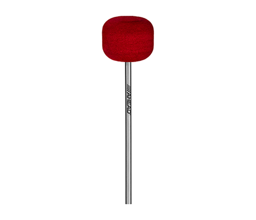 AHEAD STACCATO RED FELT BEATER, ROUND SUPER DENSE FELT BEATER