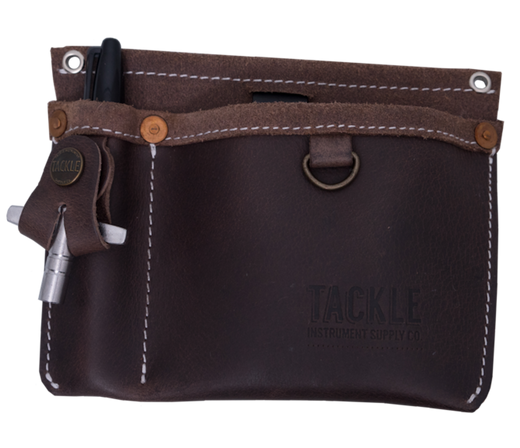 Tackle Leather Clip-on Gig Pouch