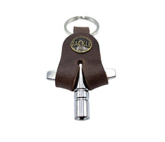 Tackle Leather Drum Key Case - Walnut