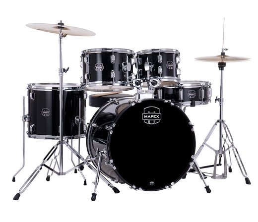 Mapex Comet Fusion Drum Kit in Dark Black