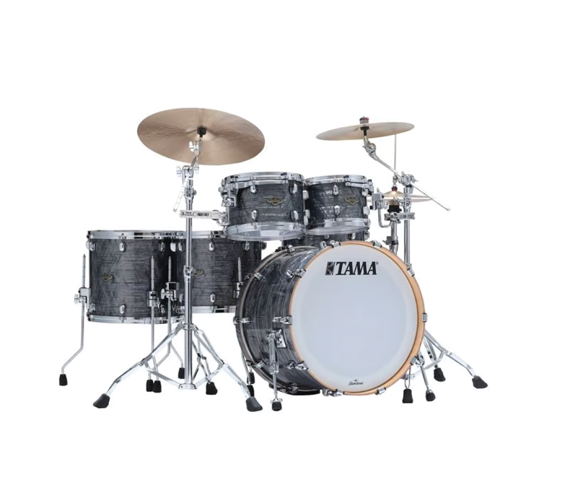 TAMA Starclassic Walnut/Birch 5-piece Shell Pack in Duracover Charcoal Onyx