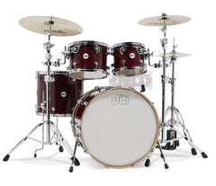 DW Design Series 4-Piece Maple Shell Pack In Cherry Stain