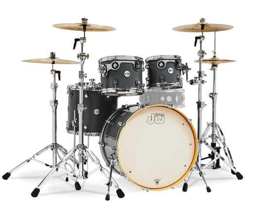 DW Design Series 4-Piece Maple Shell Pack In Steel Gray