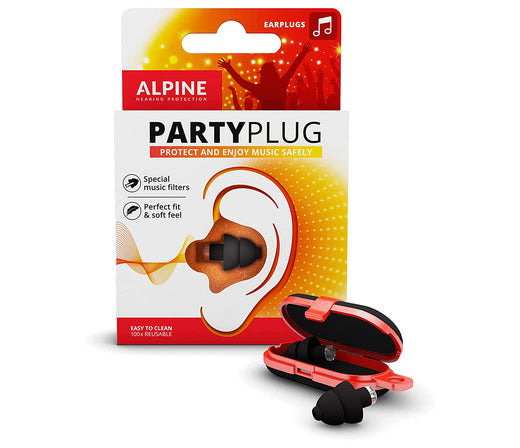 Alpine PartyPlug Black Earplugs