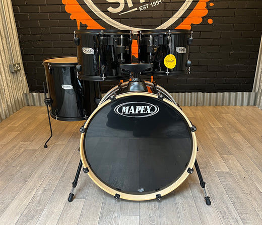 Ex Display Mapex Q 4-piece Shell Pack In Piano Black