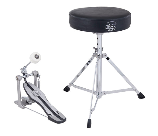 Mapex Comet Bass Drum Pedal and Throne Pack