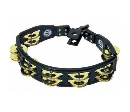 LP Cyclops Mountable Tambourine Brass Jingles in Black