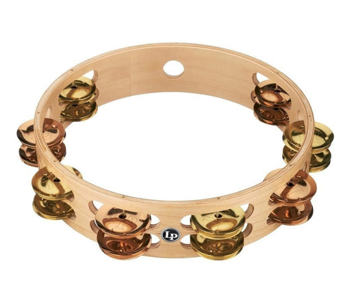 LP Pro Double Row Tambourine in Brass/Bronze Hybrid