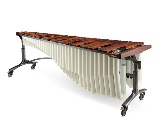 Majestic Reflection 5 Octave Rosewood Bar Marimba - White Resonators