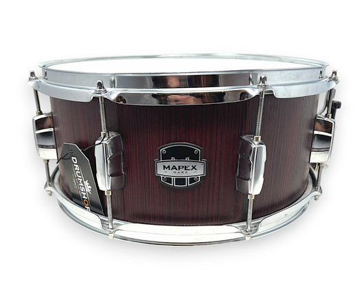 mapex mars 14 x 6 5 snare drum in blood red