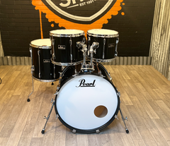 Pre-Loved Pearl Export 4-piece Shell Pack In Piano Black