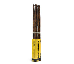 ProMark Rebound 5B FireGrain Hickory Drumstick, Acorn Wood Tip, 4-Pack