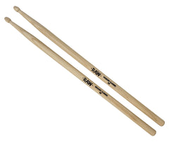 RAW Hickory Classic 5A Wood Tip Drumsticks