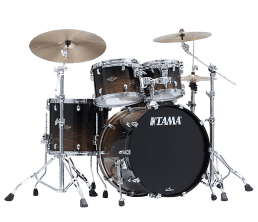 TAMA Starclassic Walnut/Birch 5-Piece Drum Kit in Lacquer Transparent Mocha Fade