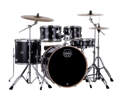 Mapex Venus Rock Complete Drum Kit in Black Galaxy Sparkle