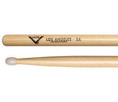 Vater LA 5A Nylon Tip American Hickory Drumsticks