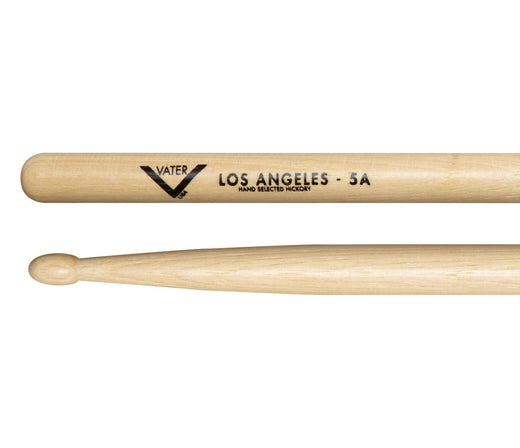 Vater LA 5A Wood Tip American Hickory Drumsticks