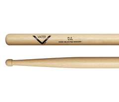 Vater 9A Wood Tip American Hickory Drumsticks