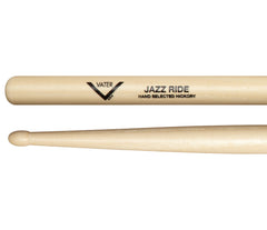 Vater Jazz Ride Wood Tip American Hickory Drumsticks