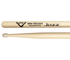 Vater New Orleans Jazz Nylon Tip American Hickory Drumsticks