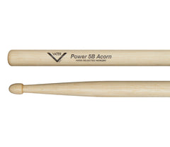 Vater Power 5B Acorn American Hickory Drumsticks