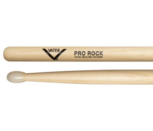 Vater Pro Rock Nylon Tip American Hickory Drumsticks