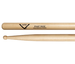 Vater Phat Ride Wood Tip American Hickory Drumsticks