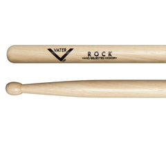 Vater Rock Wood Tip American Hickory Drumsticks