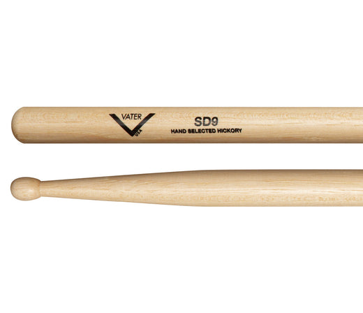 Vater SD9 Wood Tip American Hickory Drumsticks