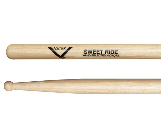 Vater Sweetride Wood Tip American Hickory Drumsticks