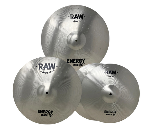 RAW 'ENERGY' Cymbal Pack