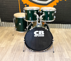 Pre Loved 4-piece CB Drums Shell Pack in Green