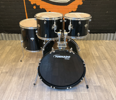 Pre Loved 4-Piece Mapex Tornado Shell Pack in Black