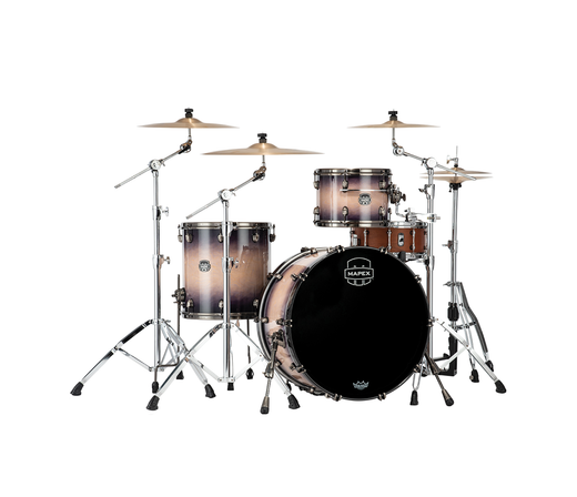 Mapex Saturn Evolution Hybrid Powerhouse Rock 3-Piece Shell Pack in Exotic Violet Burst