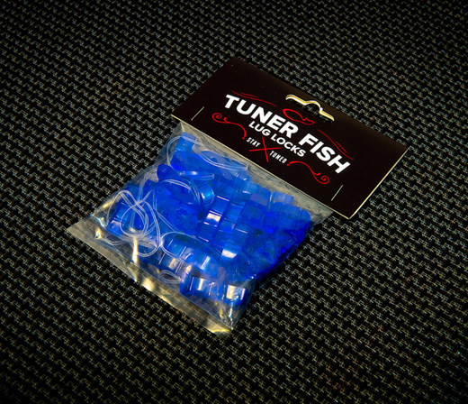 Tuner Fish Lug Locks Blue 24 Pack