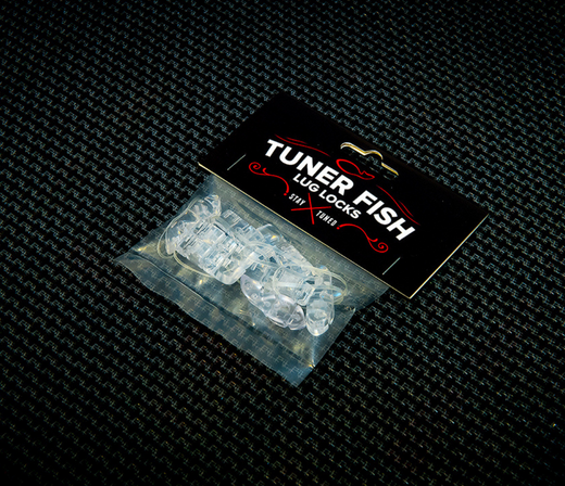 Tuner Fish Lug Locks Clear 8 Pack