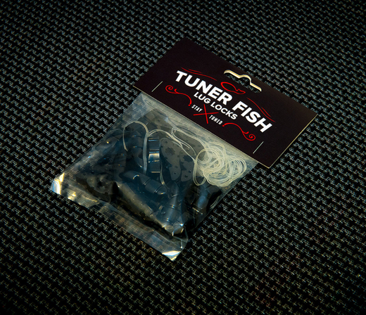 Tuner Fish Lug Locks Black 24 Pack