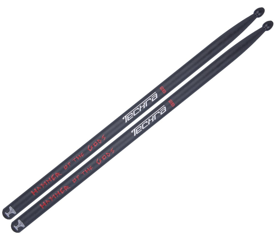 Techra Hammers Of The Gods 2B Drumsticks, Vendor: Techra, Type: Drumsticks, allproducts, Hero