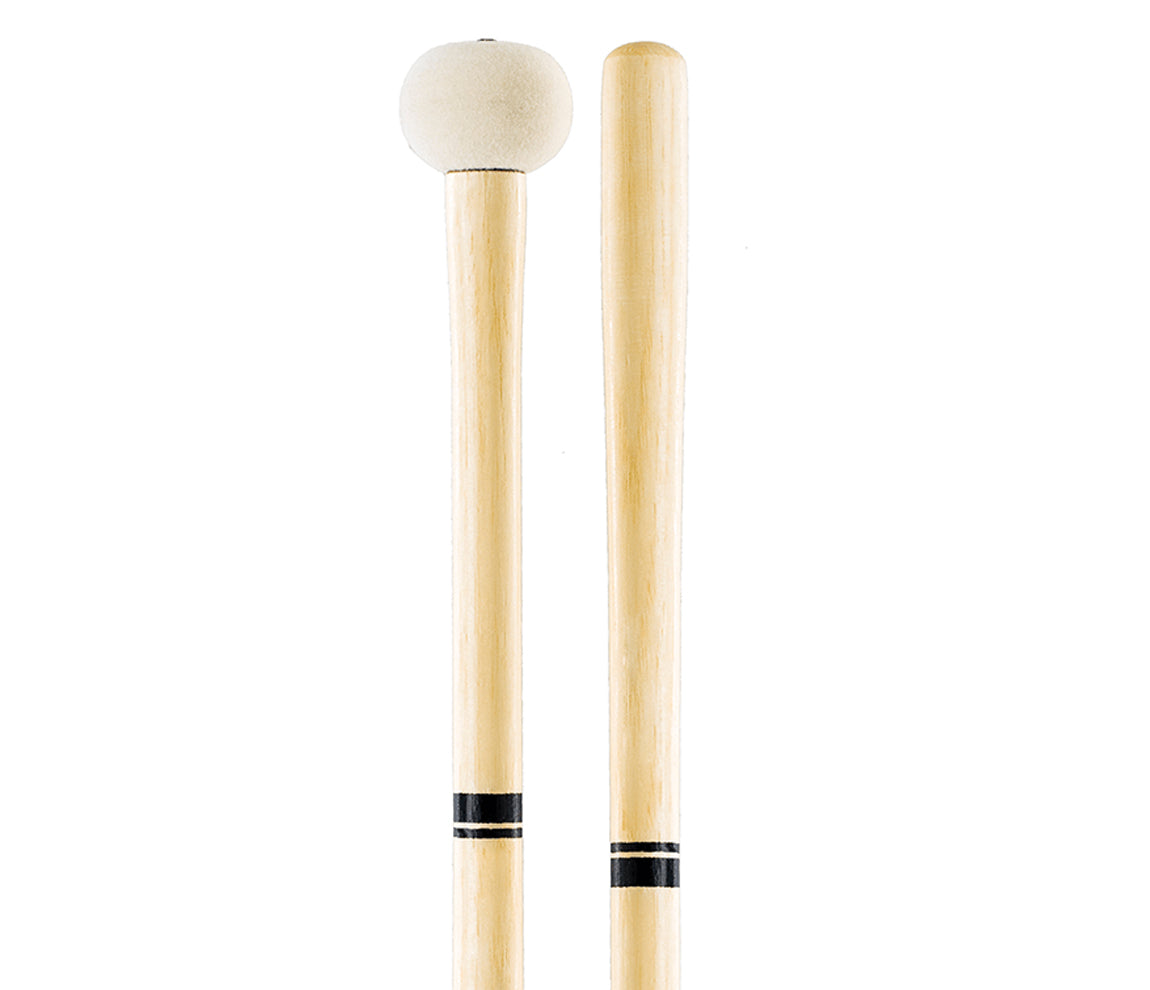 Promark Performer Series Bass Drum Mallet PSMB2, Promark, Drumsticks & Mallets, Mallets, Hickory, 14.75