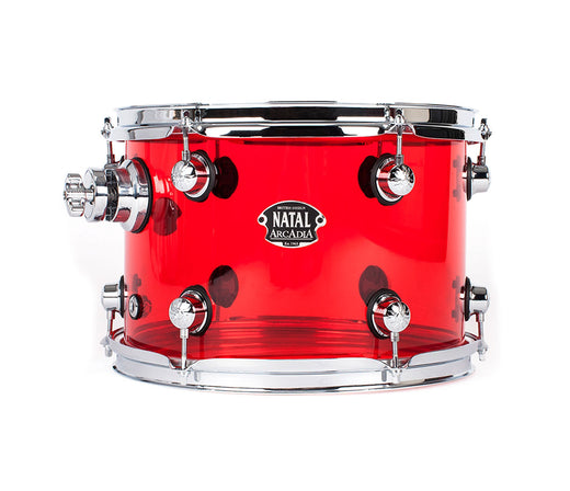 Natal Arcadia Arcylic 3-Piece Shell Pack in Transparent Red 