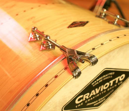 Craviotto Custom Shop 3-Piece Maple with Maple Inlay Drum Kit