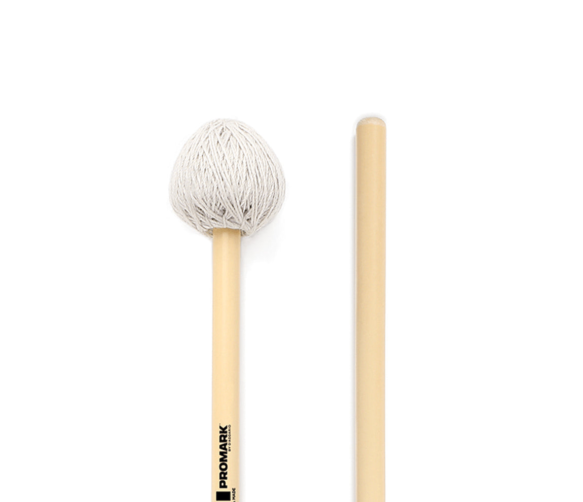 Promark Andrew Markworth Medium-Hard Vibraphone Mallet, Promark, Drumsticks & Mallets, Mallet, Rattan, 19