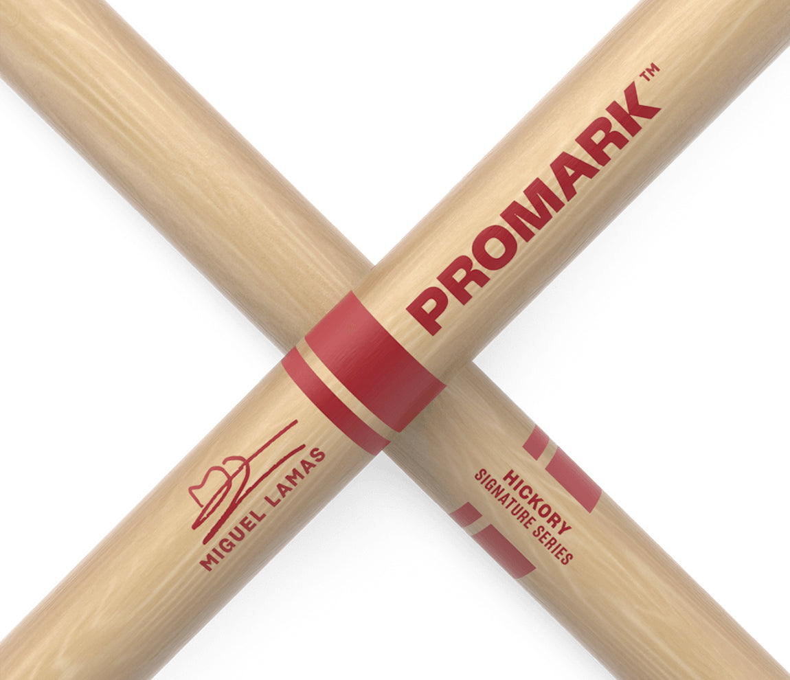 Promark Miguel Lamas Signature Drum Stick - Wood Tip